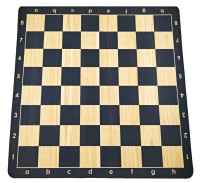 Доска шахматная виниловая Премиум 51 см. (черная) арт. DMR06a